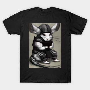 Chinchilla in a ninja costume T-Shirt